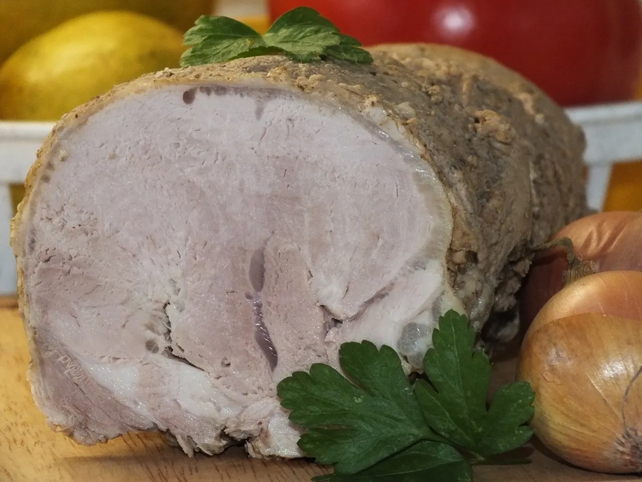 Delikatny schab z wody