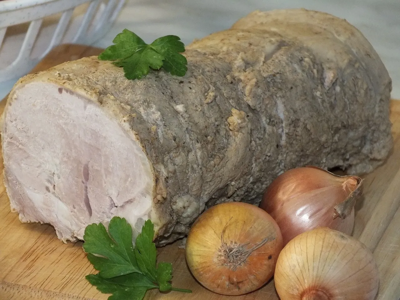 Delikatny schab z wody