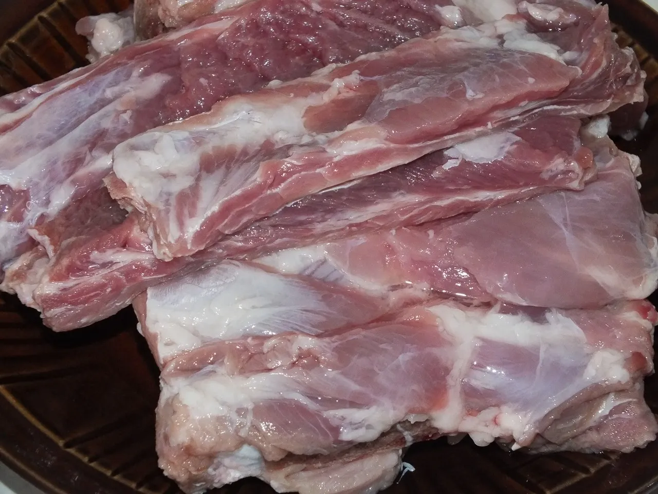 Żeberka na ostro