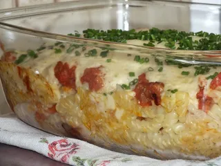 Zapiekanka makaronowa z mielonym mięsem i dynią - 2