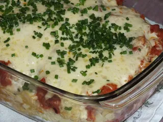 Zapiekanka makaronowa z mielonym mięsem i dynią - 3