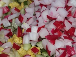 Sałatka z roszponką i kurczakiem dla diabetyków - 10