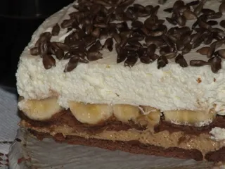 Ciasto kawowo-śmietankowe z bananem - 14