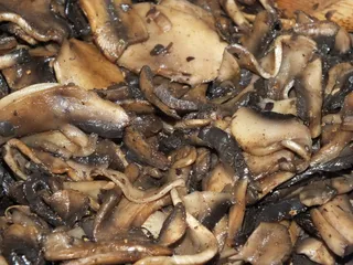 Schab zapiekany z pieczarkami pod serowo-śmietankowym sosem - 11