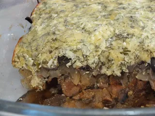 Schab zapiekany z pieczarkami pod serowo-śmietankowym sosem - 17