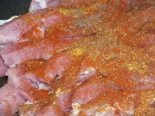 Schab zapiekany z pieczarkami pod serowo-śmietankowym sosem - 5