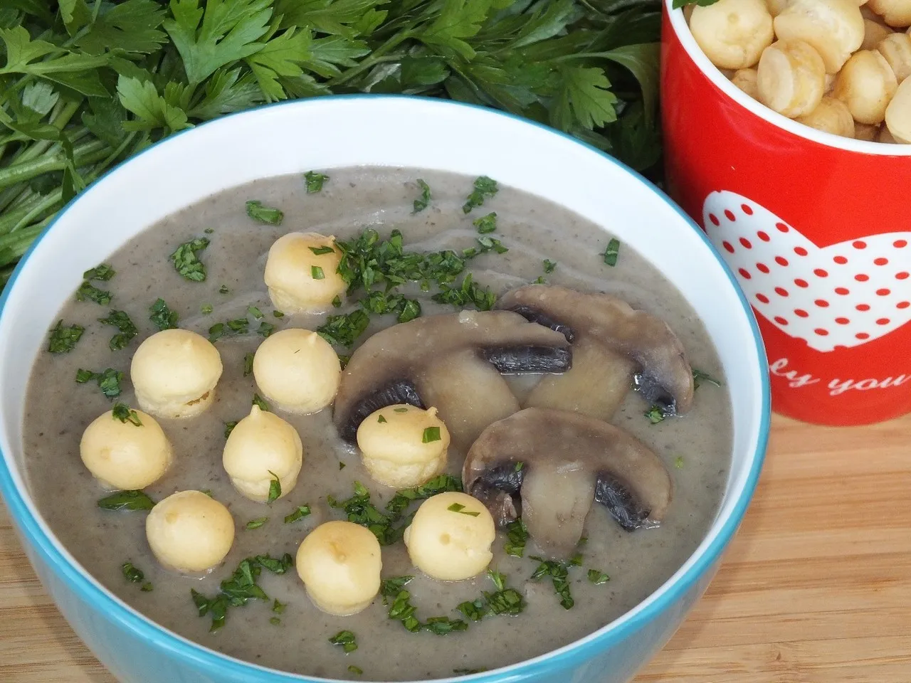 Zupa krem pieczarkowo-ziemniaczana