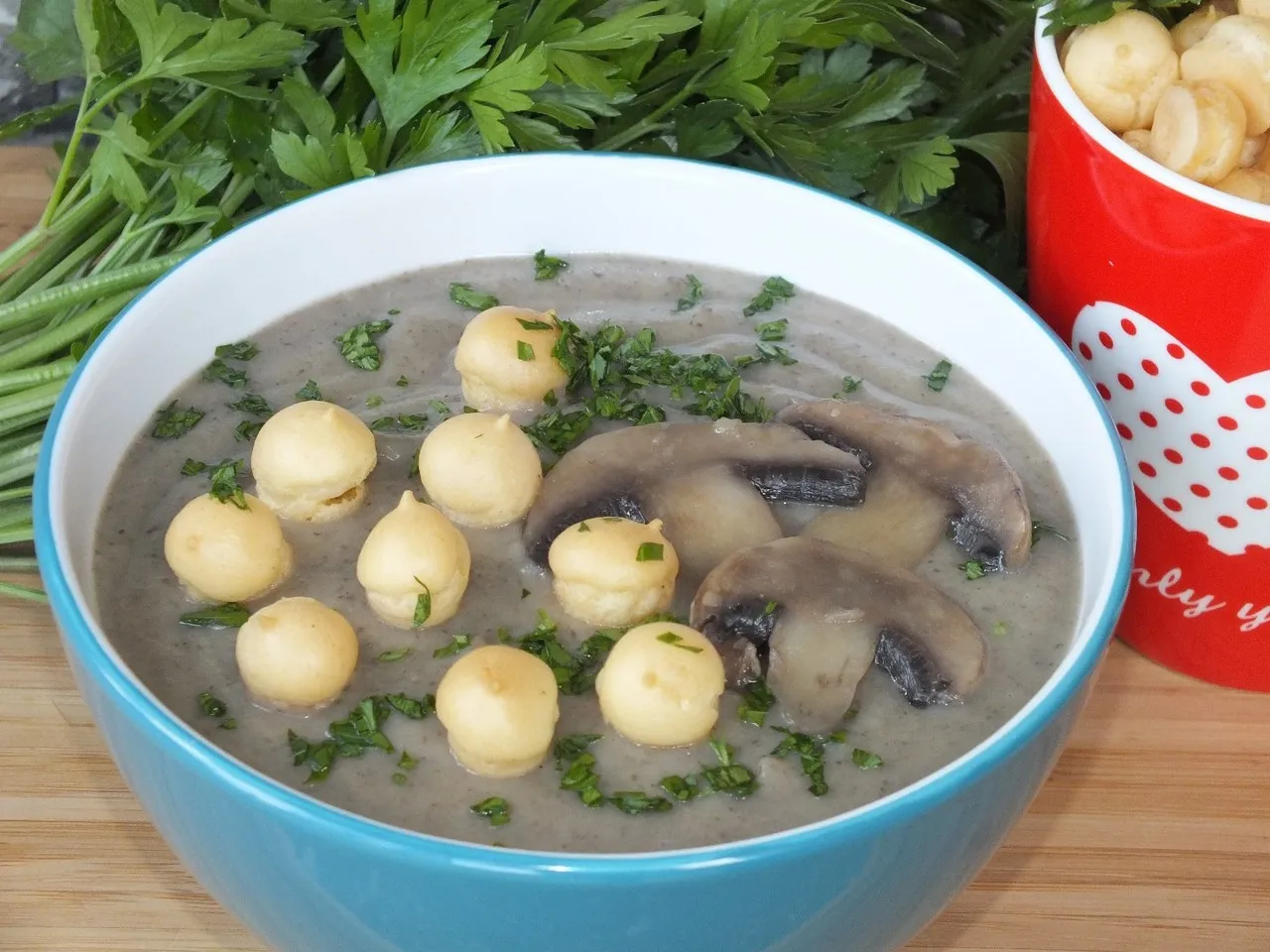 Zupa krem pieczarkowo-ziemniaczana