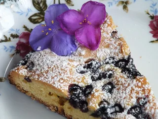 Ciasto na oleju z jagodami - 2