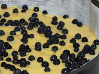 Ciasto na oleju z jagodami - 5