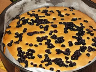 Ciasto na oleju z jagodami - 6