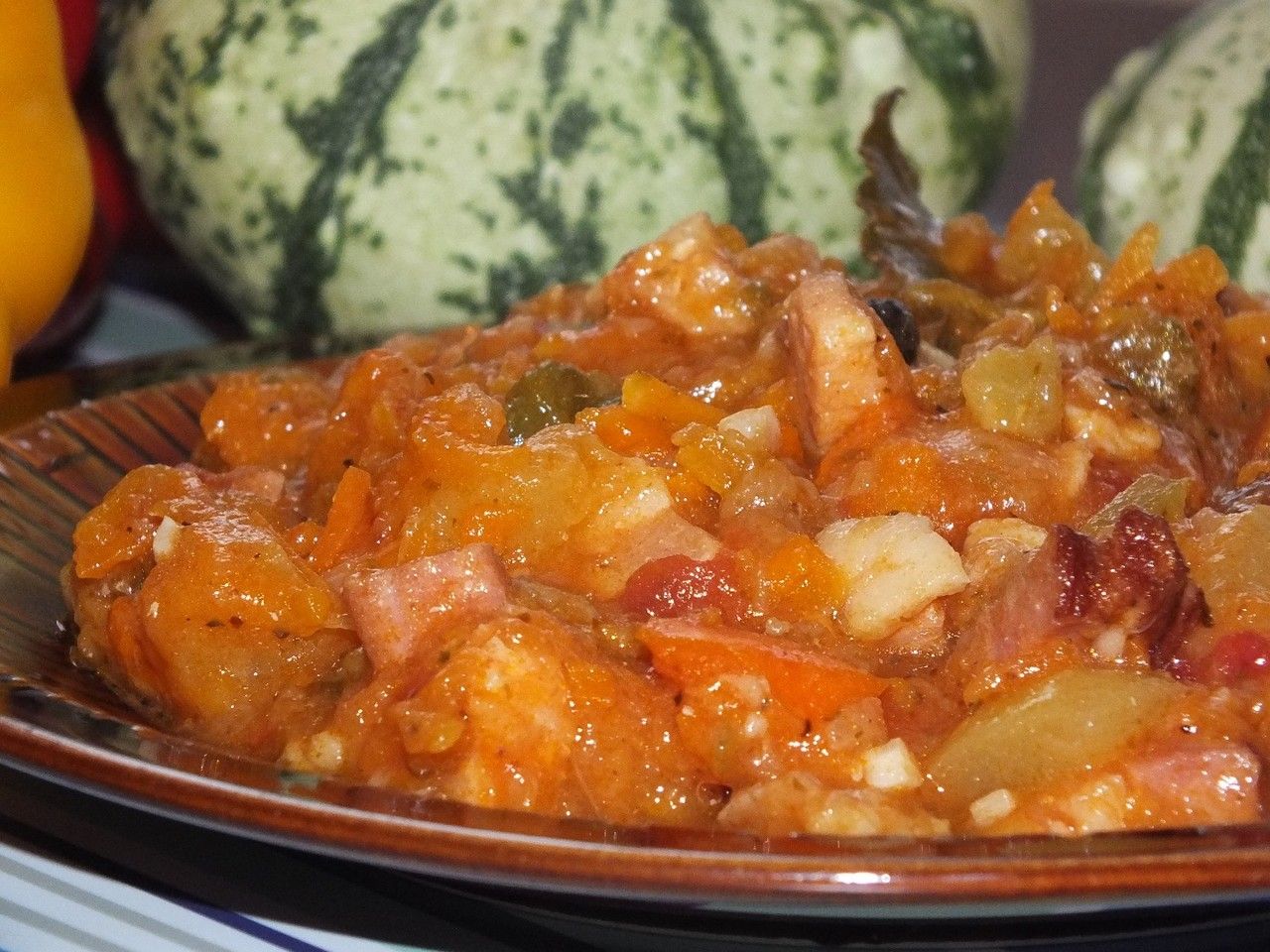 Kolorowy bigos z warzyw