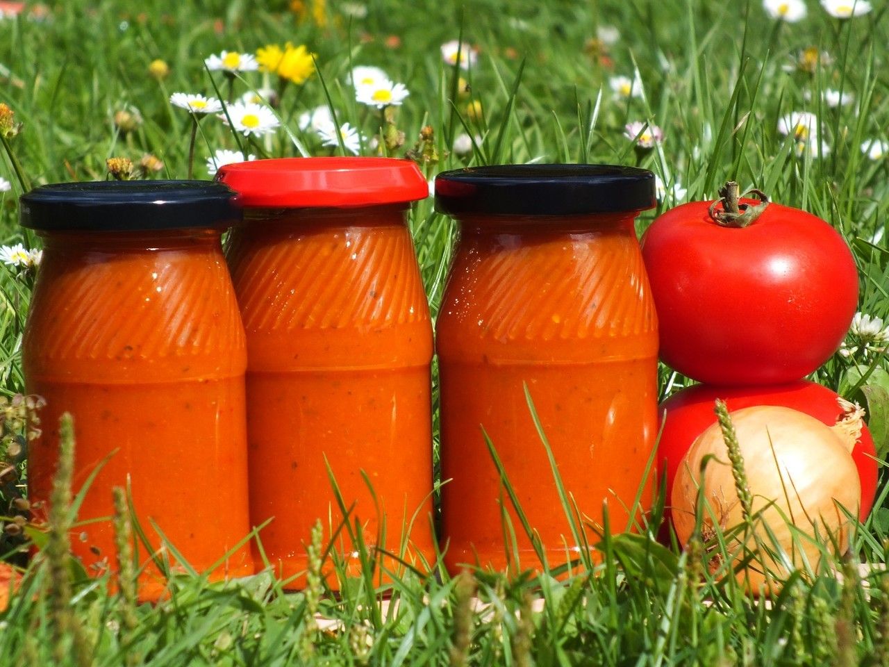 Ketchup z cukinii i marchewki