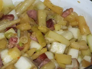 Potrawka z kabaczkiem i fasolką szparagową - 10