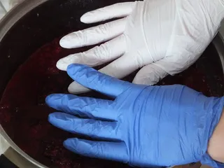 Sok malinowy z nutką mięty i aronii - 11