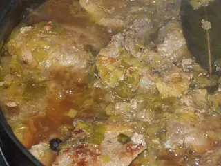 Łopatka z porem w sosie własnym - 11