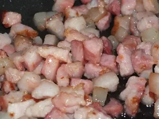 Łazanki z kapustą kiszoną i boczkiem - 5