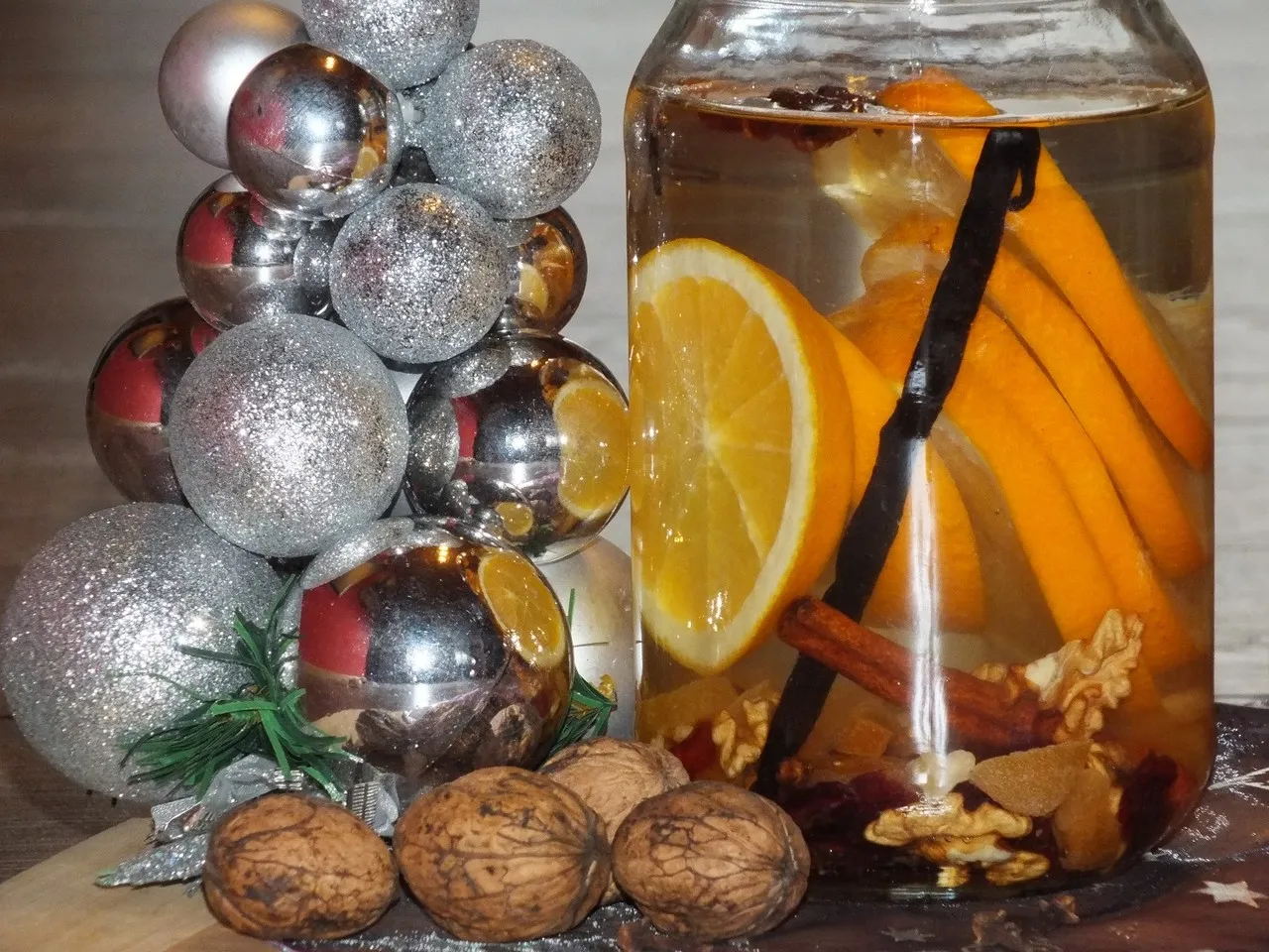Nalewka świąteczna