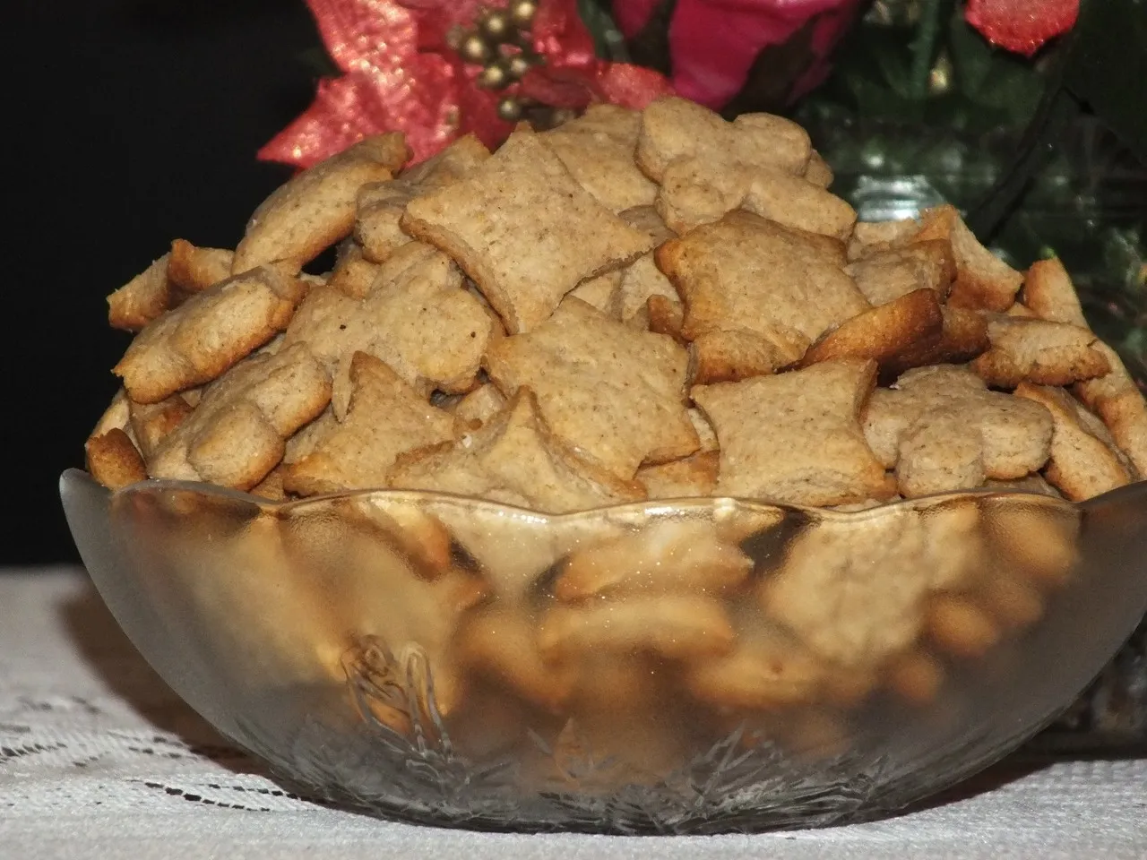 Sezamowe ciasteczka z piernikową nutką