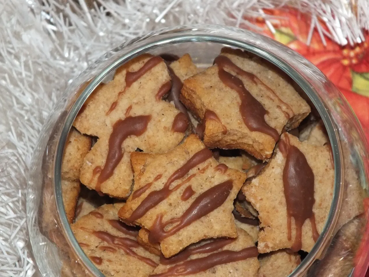 Sezamowe ciasteczka z piernikową nutką