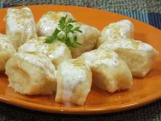 Pierogi leniwe z serem - 2