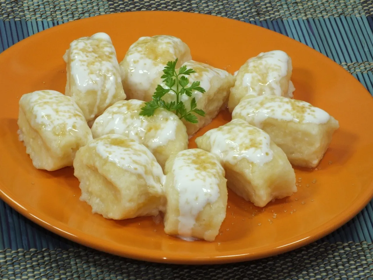 Pierogi leniwe z serem