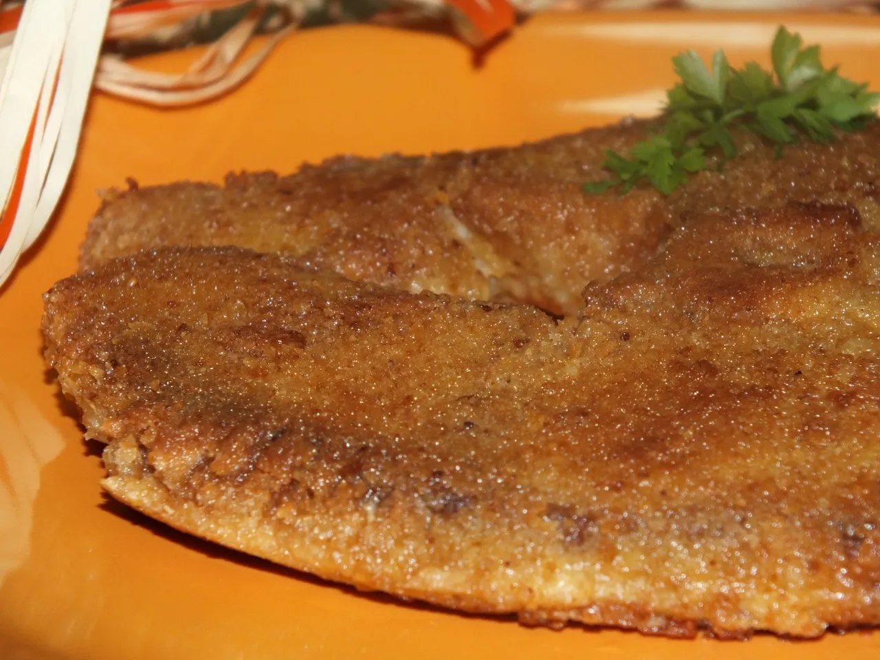 Steki z rekina w panierce