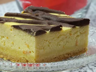 Pomarańczowy sernik z kakaową bezą - 17