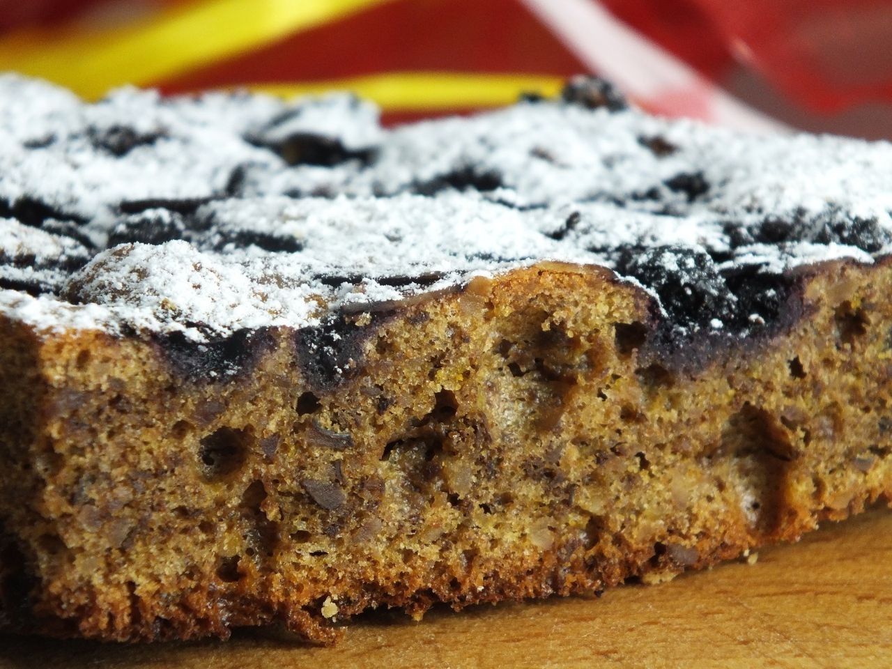 Ciasto żytnie z jagodami