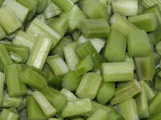 Ciasto kukurydziane z rabarbarem - 4