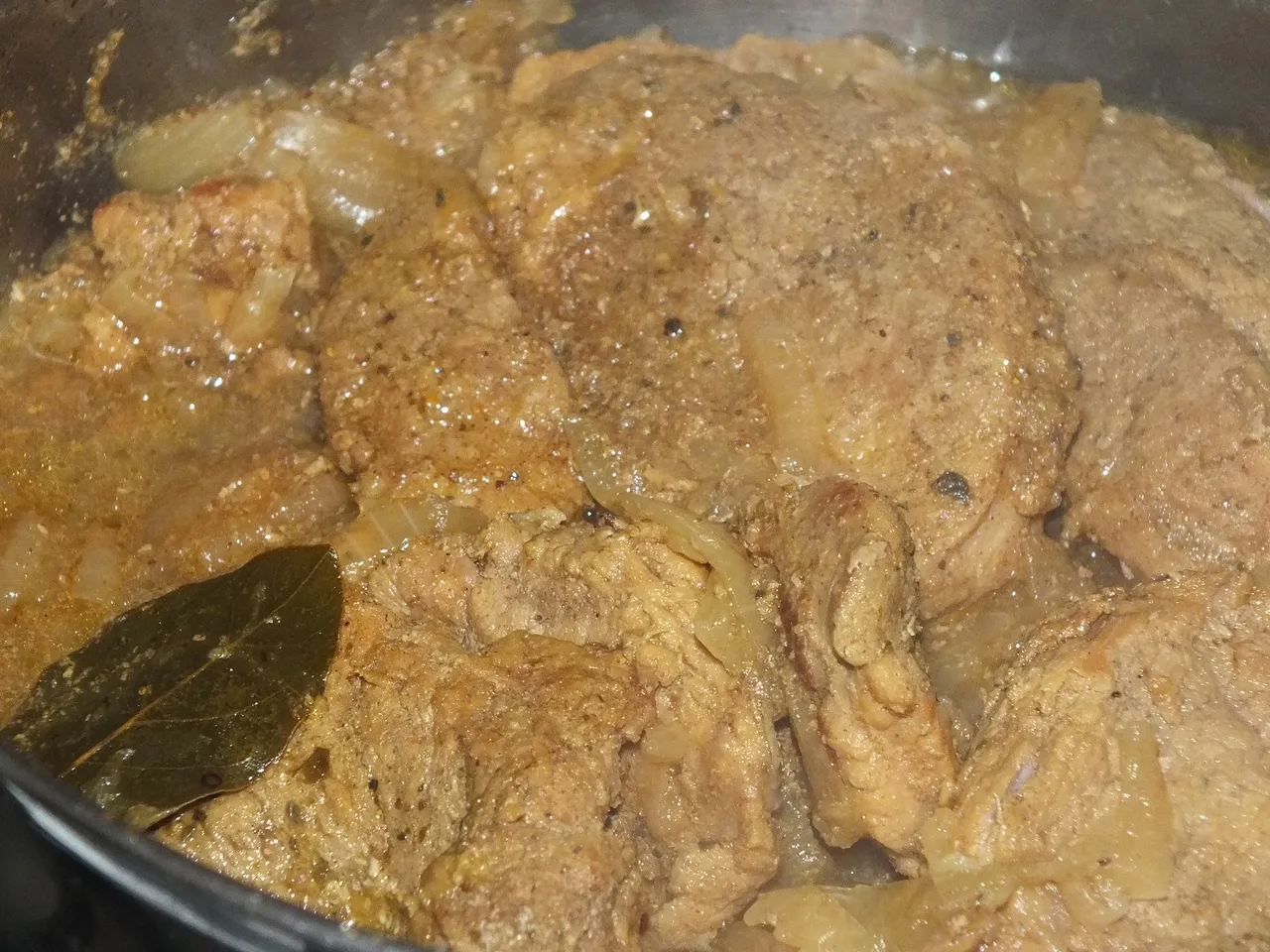 Łopatka wieprzowa w sosie curry