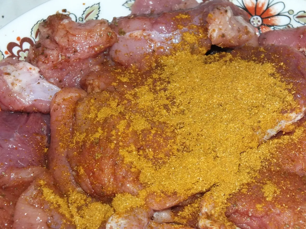 Łopatka wieprzowa w sosie curry