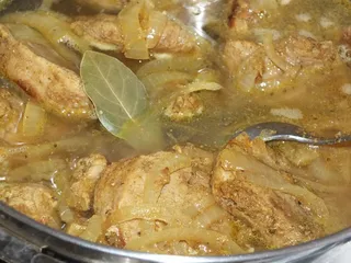 Łopatka wieprzowa w sosie curry - 10