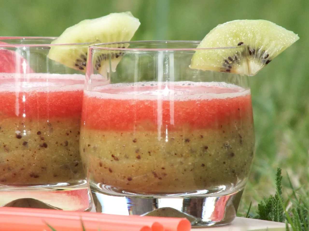 Arbuzowe smoothie z kiwi