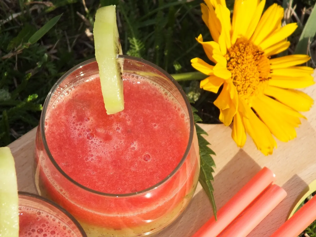 Arbuzowe smoothie z kiwi