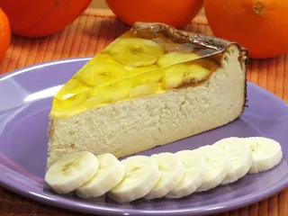 Bananowy sernik z galaretką - 1