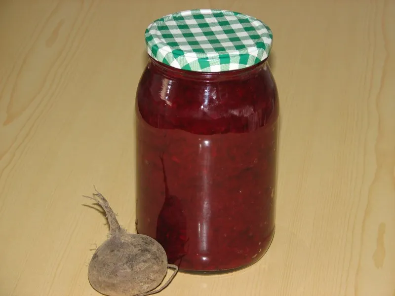 Buraczki tarte z papryką na zimę