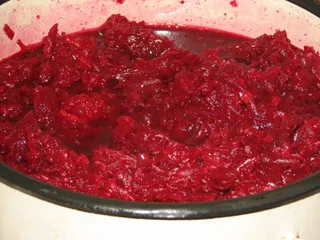 Buraczki tarte z papryką na zimę - 12