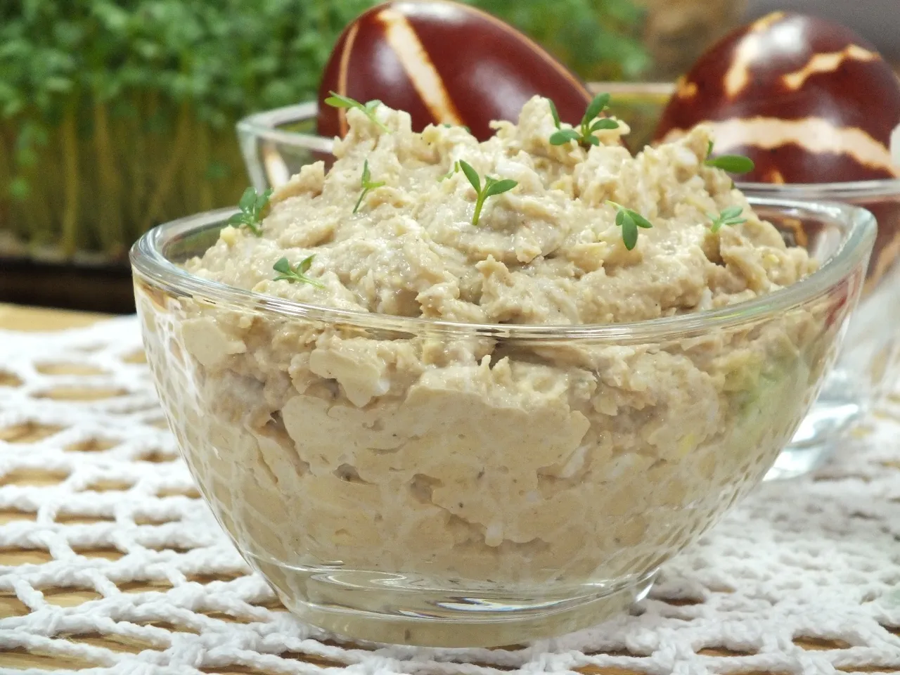 Pasta mięsna z jajkiem
