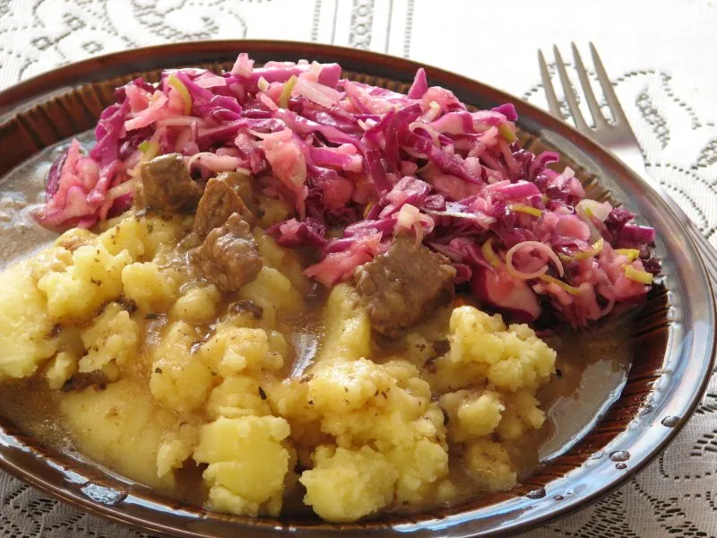 Surówka z czerwonej kapusty