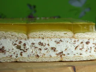Stracciatella z galaretką bez pieczenia - 15