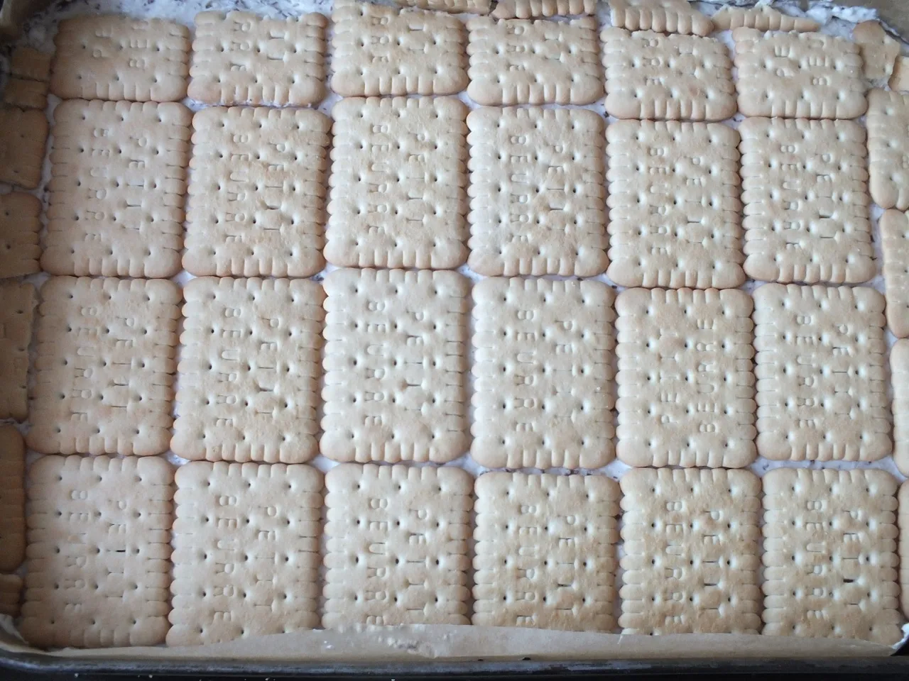 Stracciatella z galaretką bez pieczenia