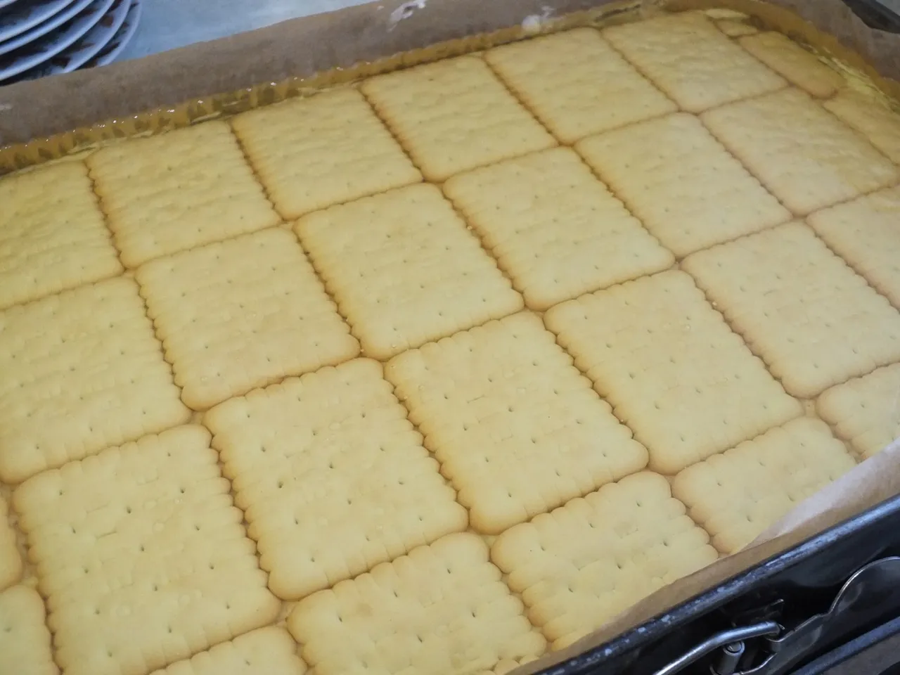 Stracciatella z galaretką bez pieczenia