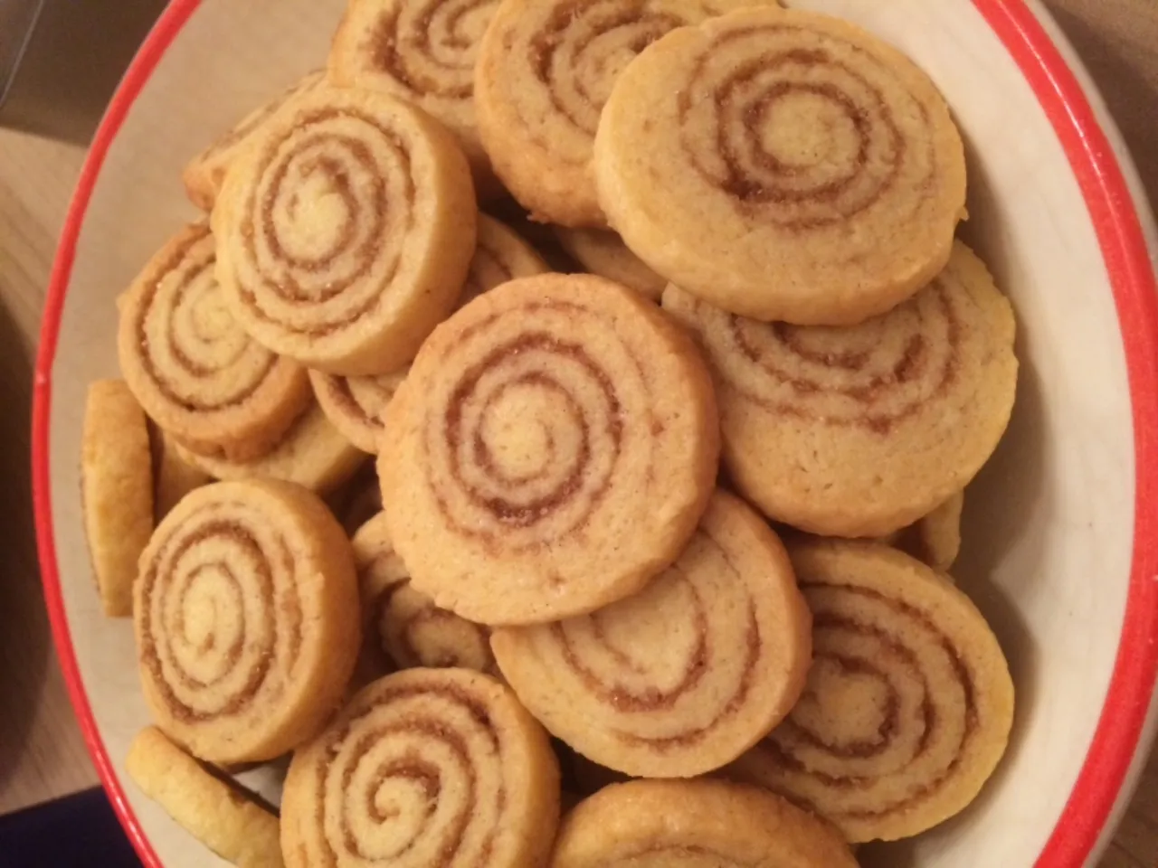 Ciasteczka cynamonowe ślimaki