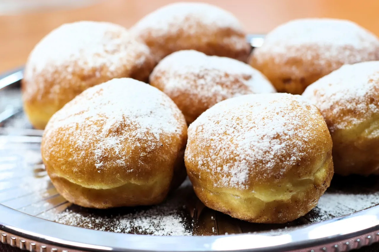 Lekkie i puszyste pączki