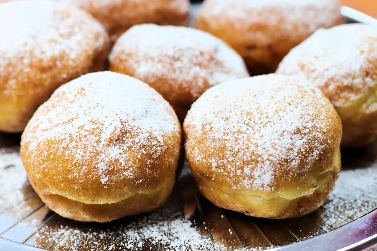 Lekkie i puszyste pączki