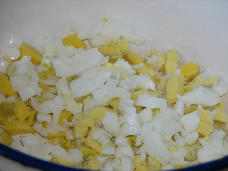 Pasta pomidorowa z jajkiem