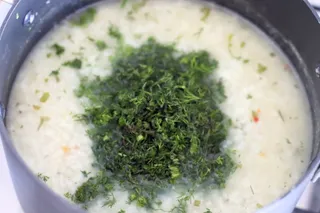 Zupa koperkowa z ryżem - 6