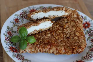 Filet z kurczaka w panierce z płatków owsianych - 26