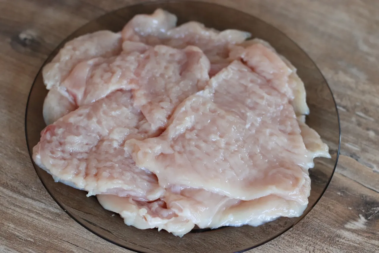 Filet z kurczaka w panierce z płatków owsianych